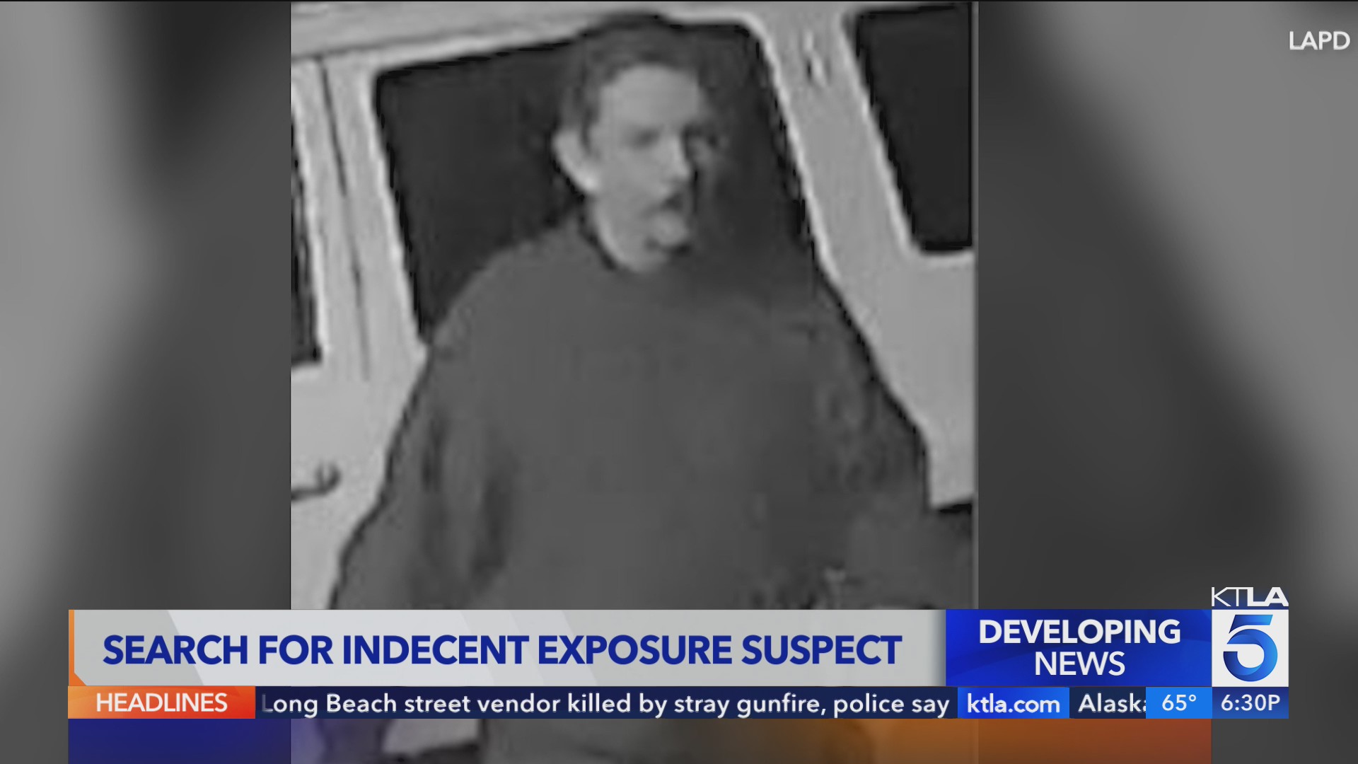 Police looking to identify West L.A. indecent exposure suspect – KTLA