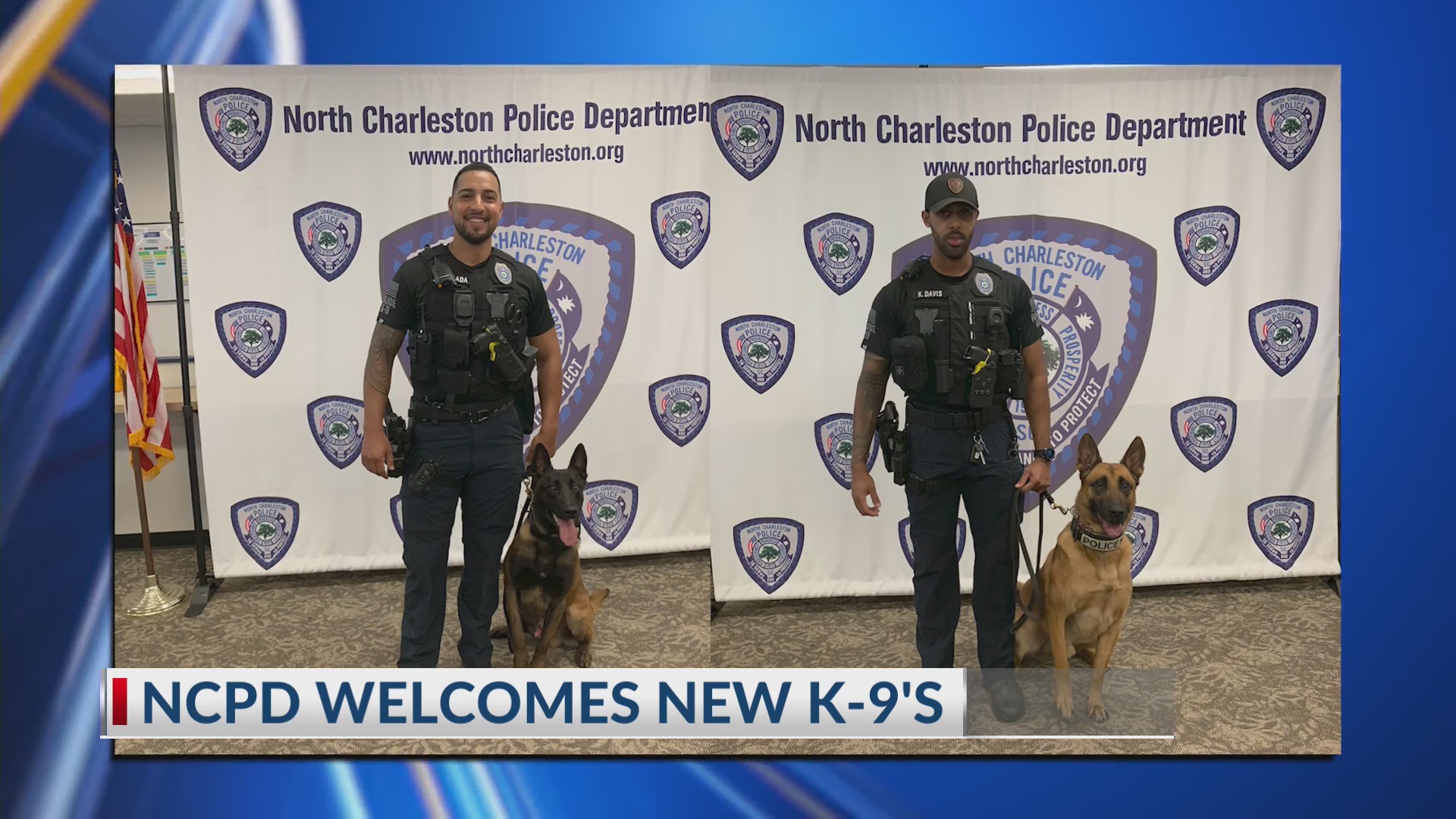 North Charleston Police Department welcomes new K9 officers – WCBD News 2