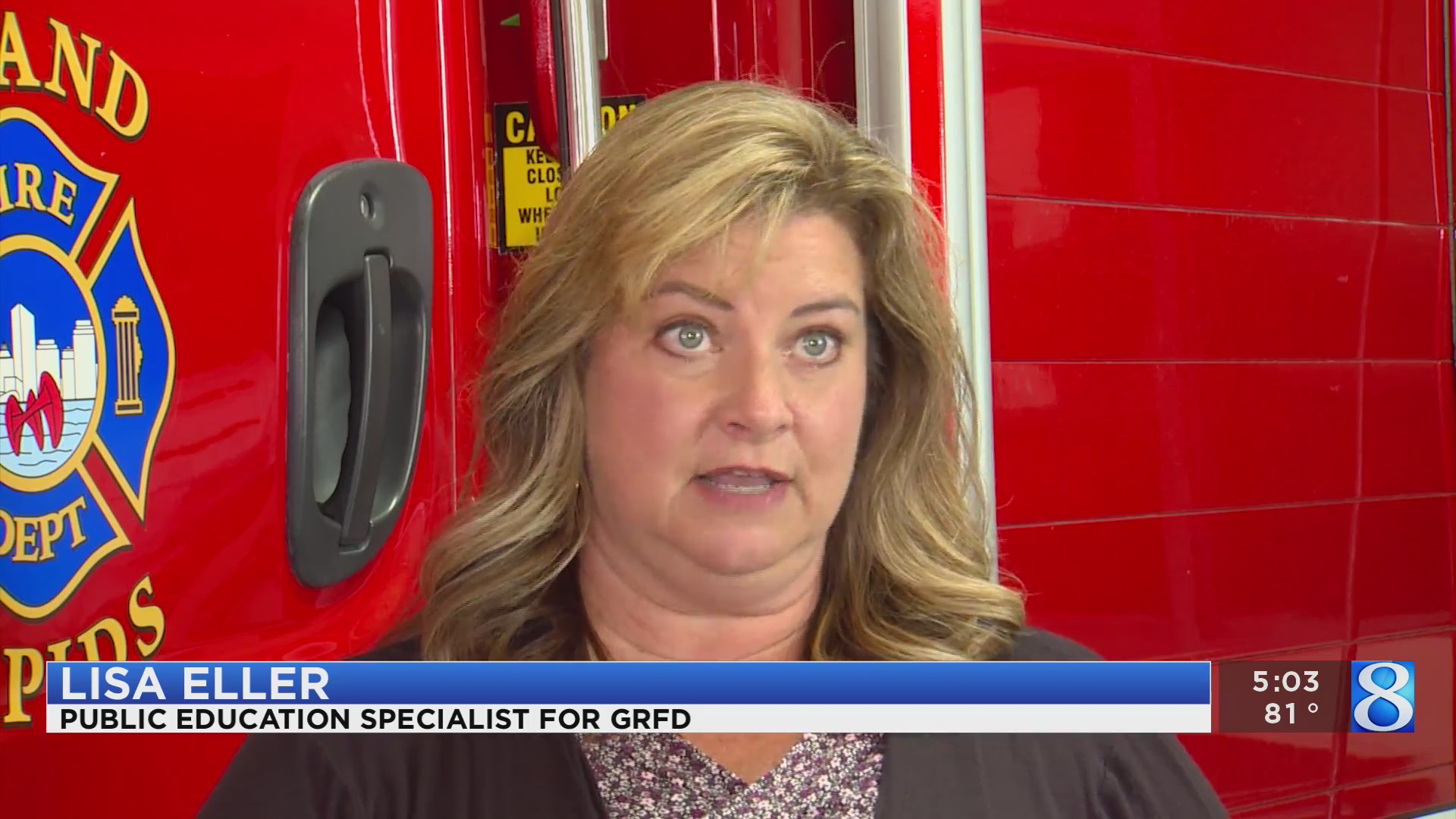 Grfd To Visit Schools Teach Kids About Fire Safety Woodtv