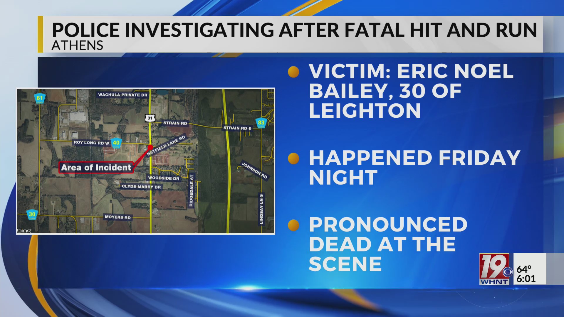 Athens Police identify man killed in Friday hit and run | June 10, 2023 ...