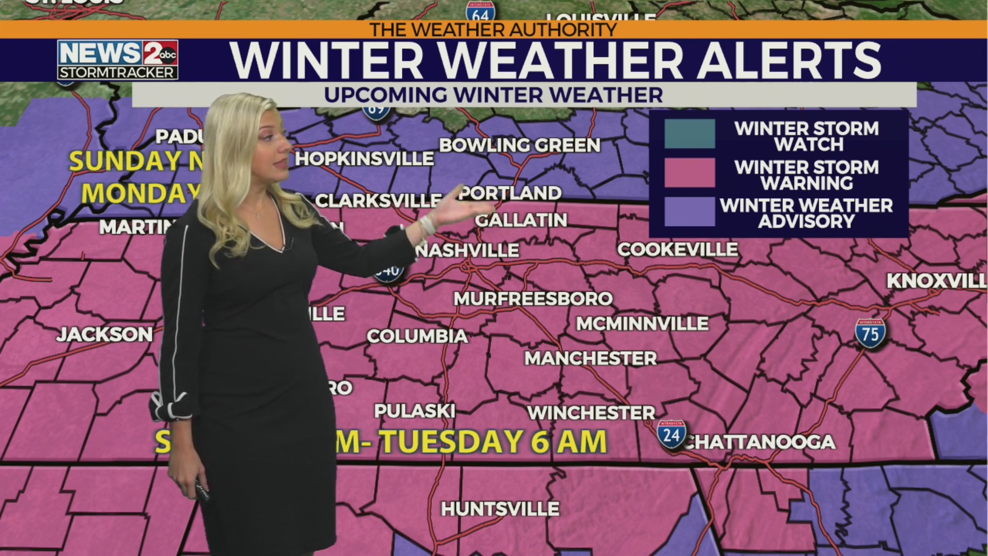 Snow Likely Tonight Into Tomorrow – WKRN News 2