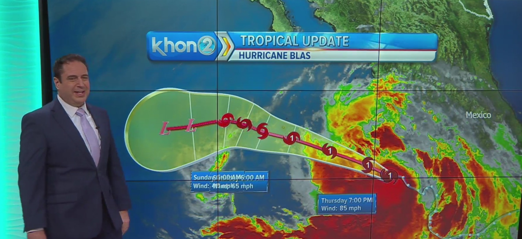 Brief trade showers over leeward areas, trade winds continue – KHON2