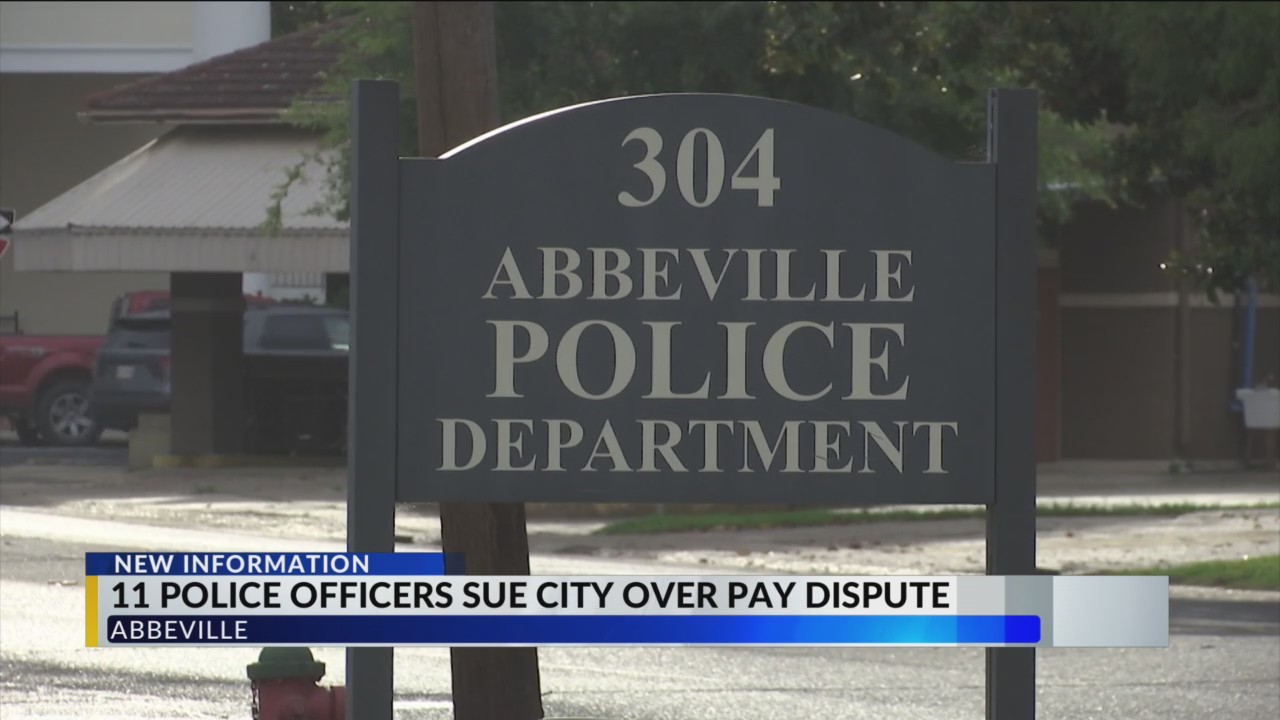 Abbeville Police officers sue city in pay dispute