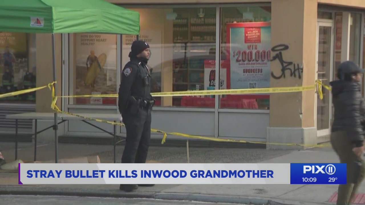 Grandmother killed by stray bullet in Manhattan, police say – PIX11