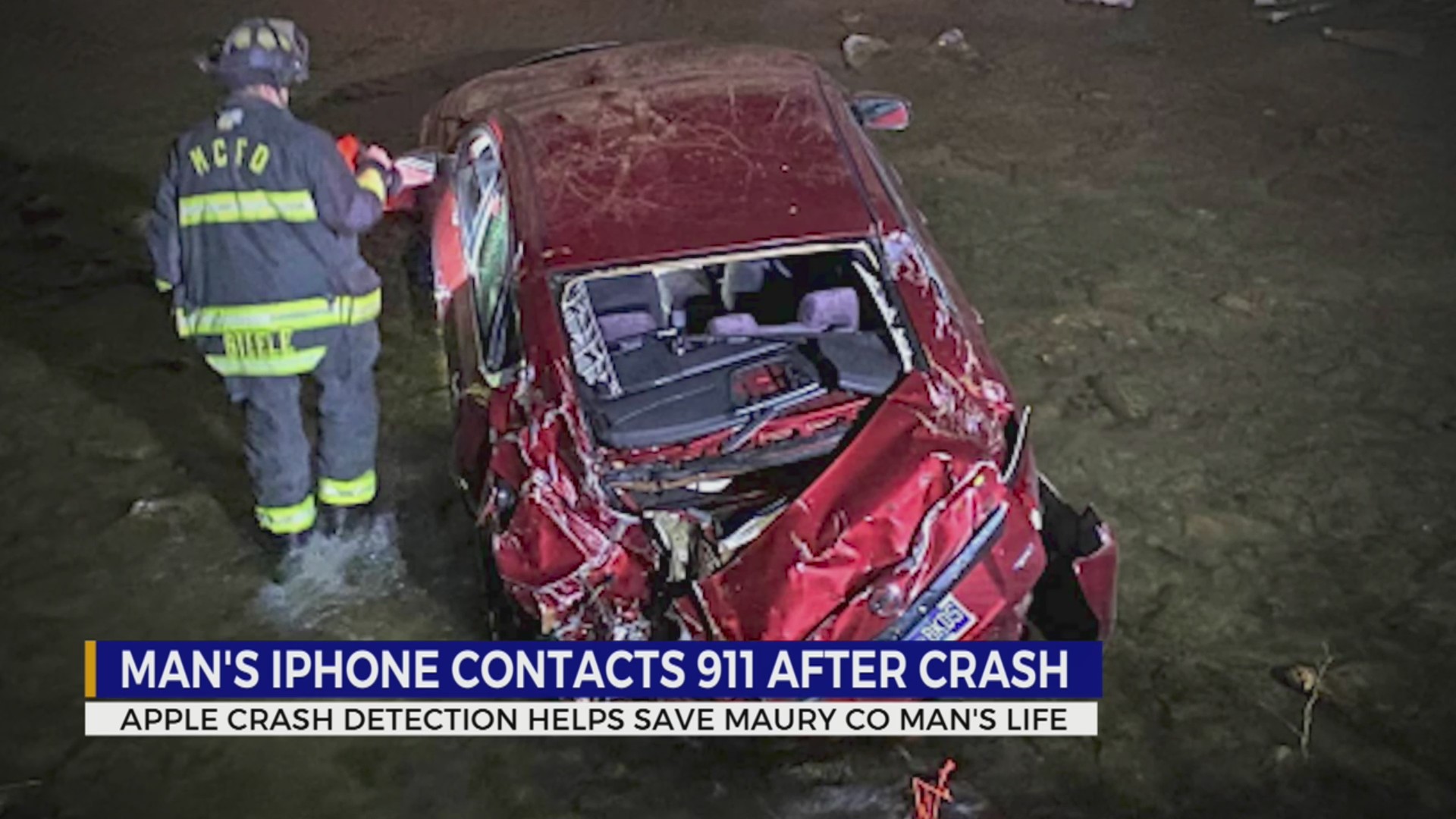 Apple crash detection helps save Maury County man’s life – WKRN News 2