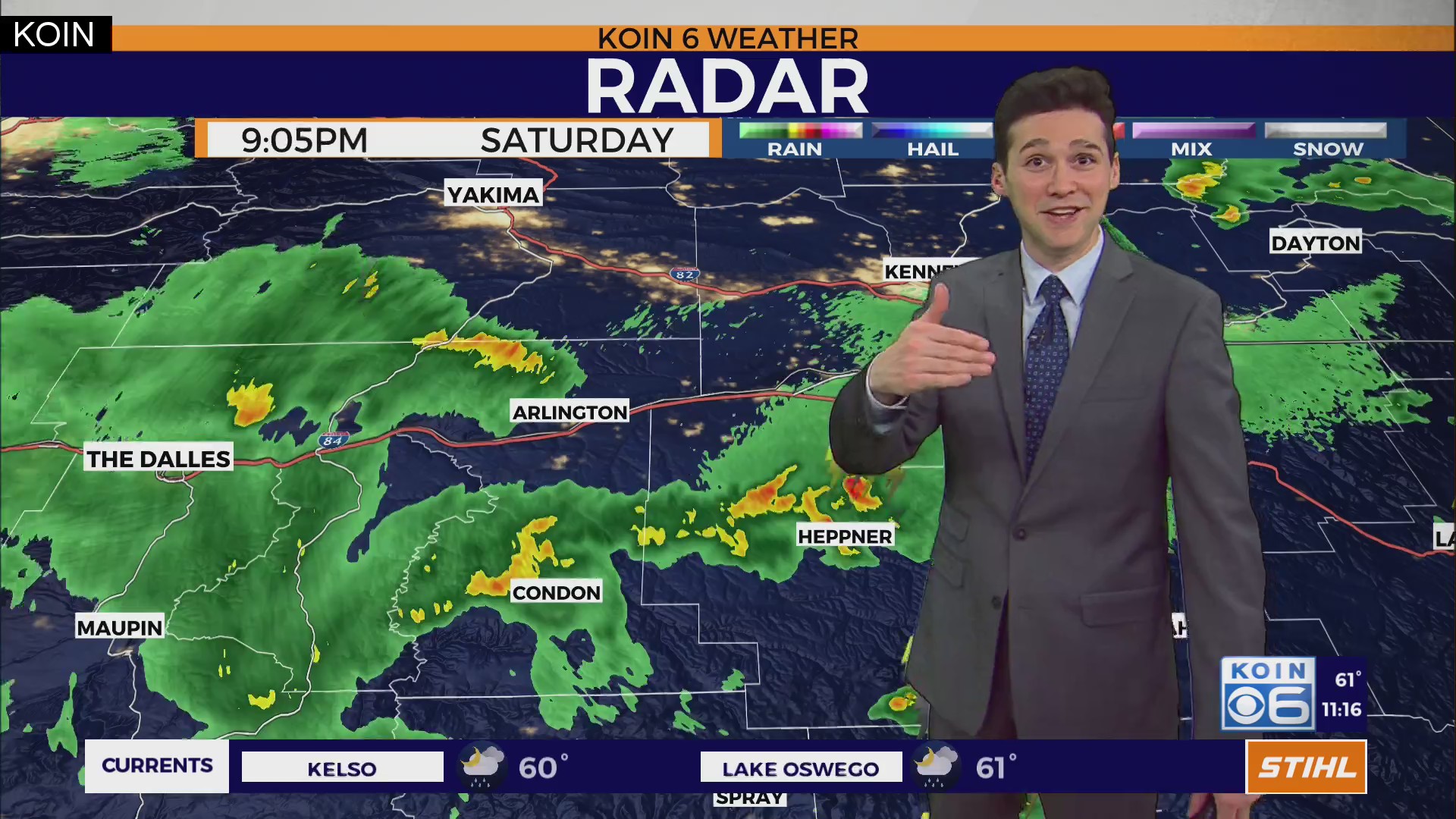 Weather forecast: Showers pass by the Portland metro area Saturday ...