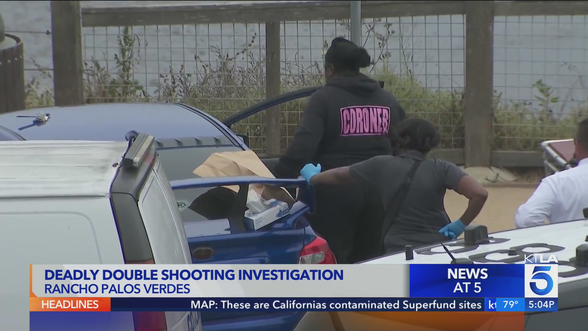Deadly double shooting investigation in Ranchos Palos Verdes KTLA