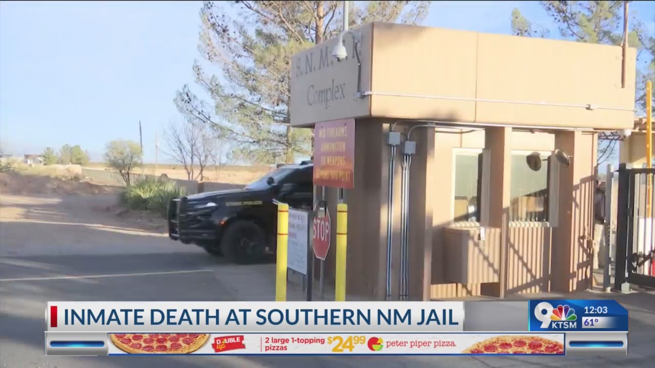 Inmate death at Southern NM jail being investigated as homicide