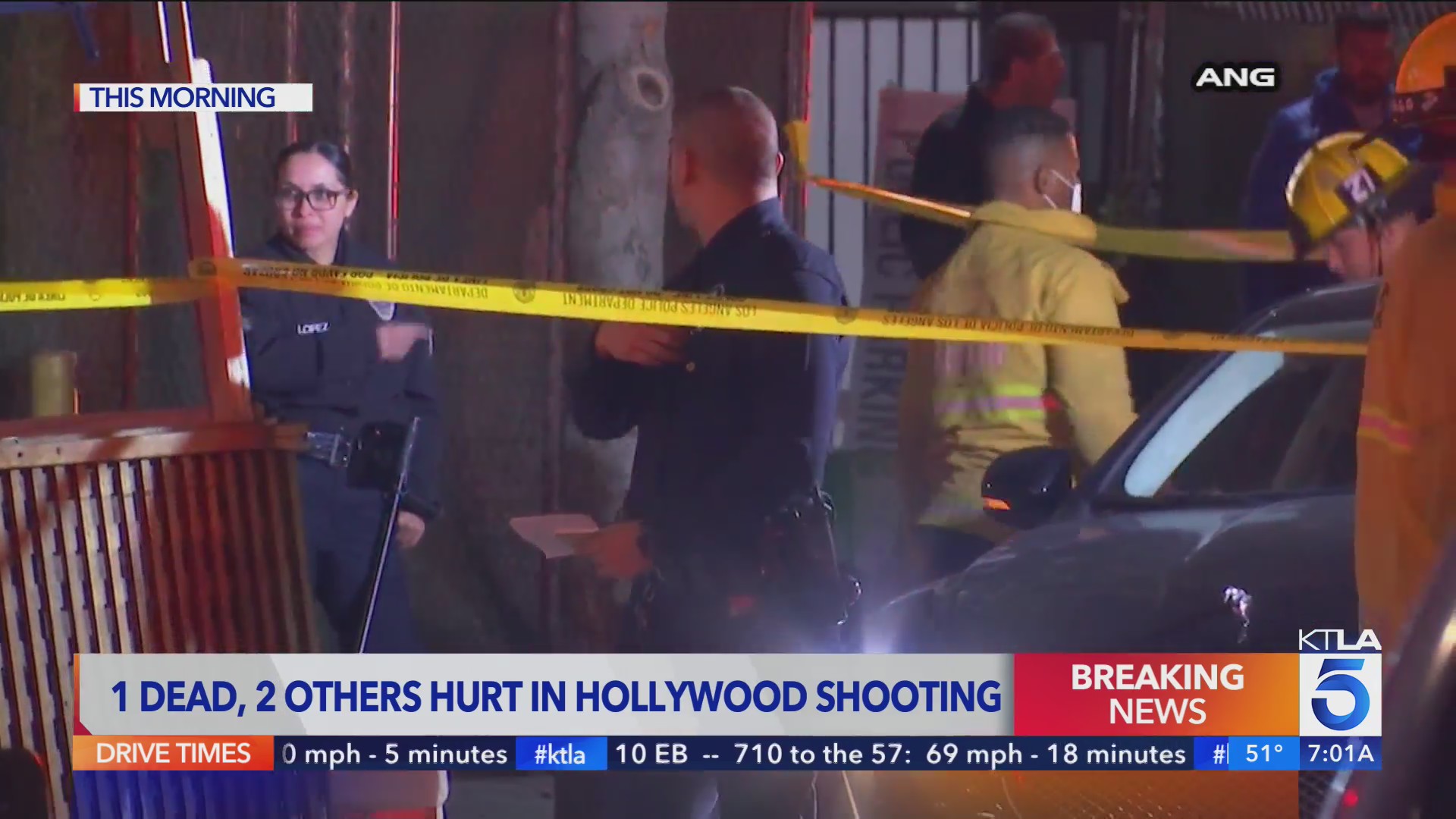 3 shot, 1 fatally, near Hollywood Walk of Fame – KTLA