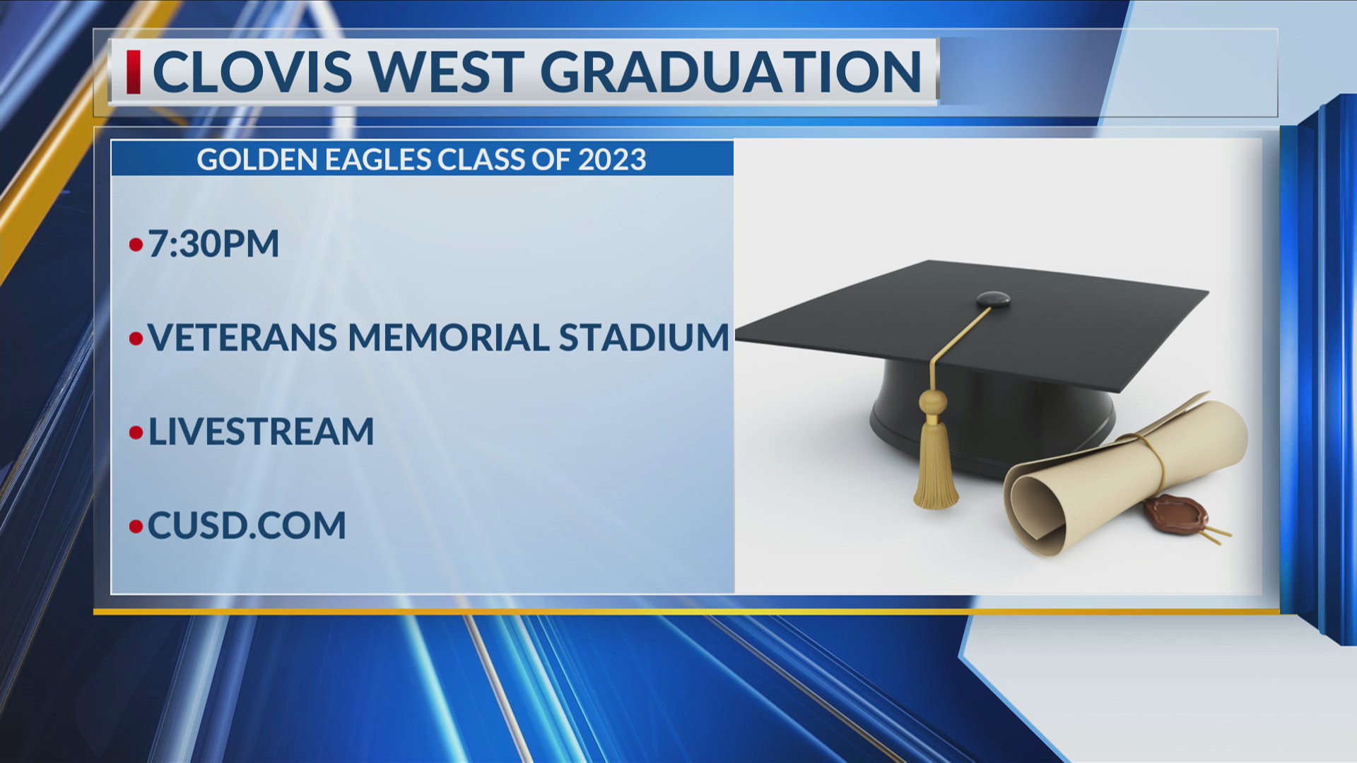 Cheers to the 2023 graduates! When and where to see Clovis Unified