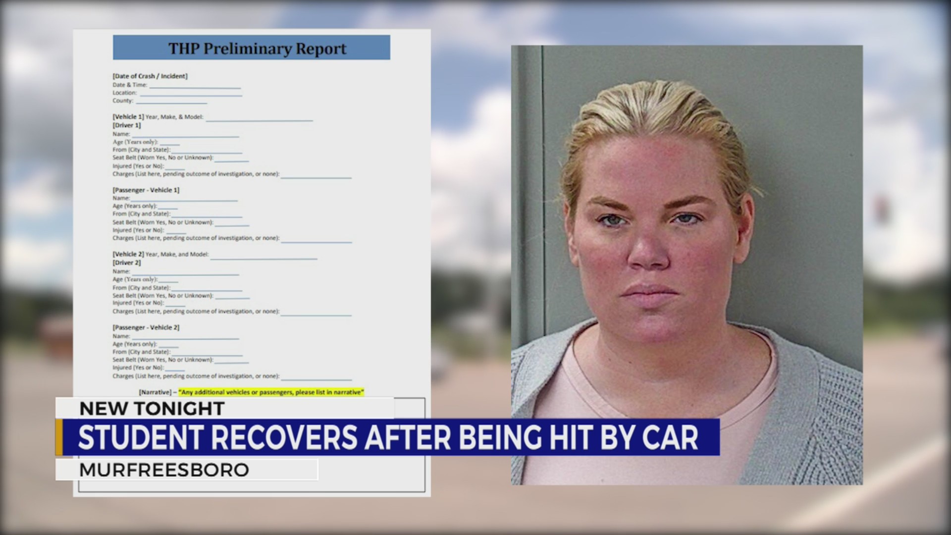 Student recovers after being hit by car; employee charged – WKRN News 2