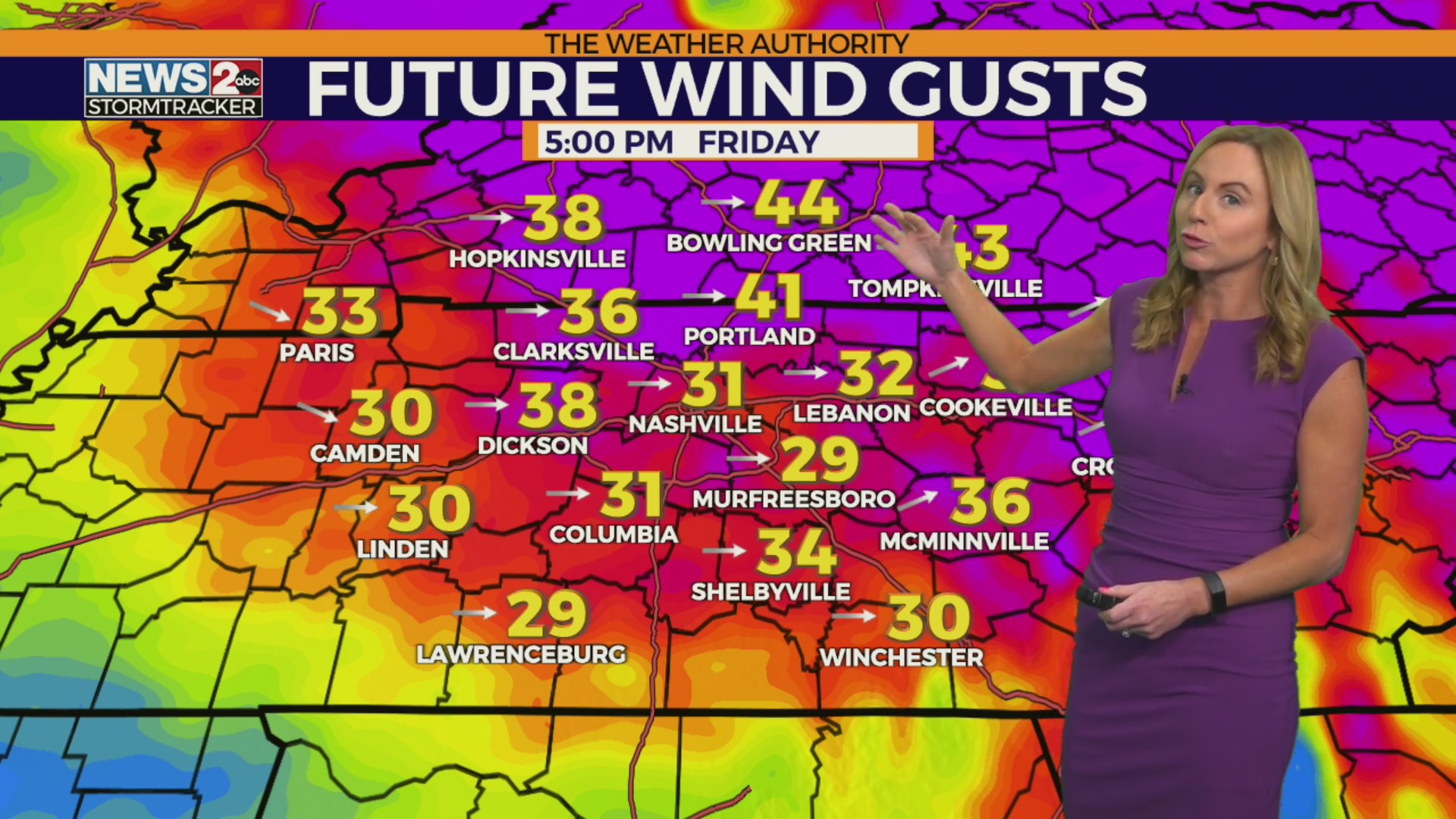 Middle Tennessee Forecast March 3, 2023 Afternoon Update WKRN News 2