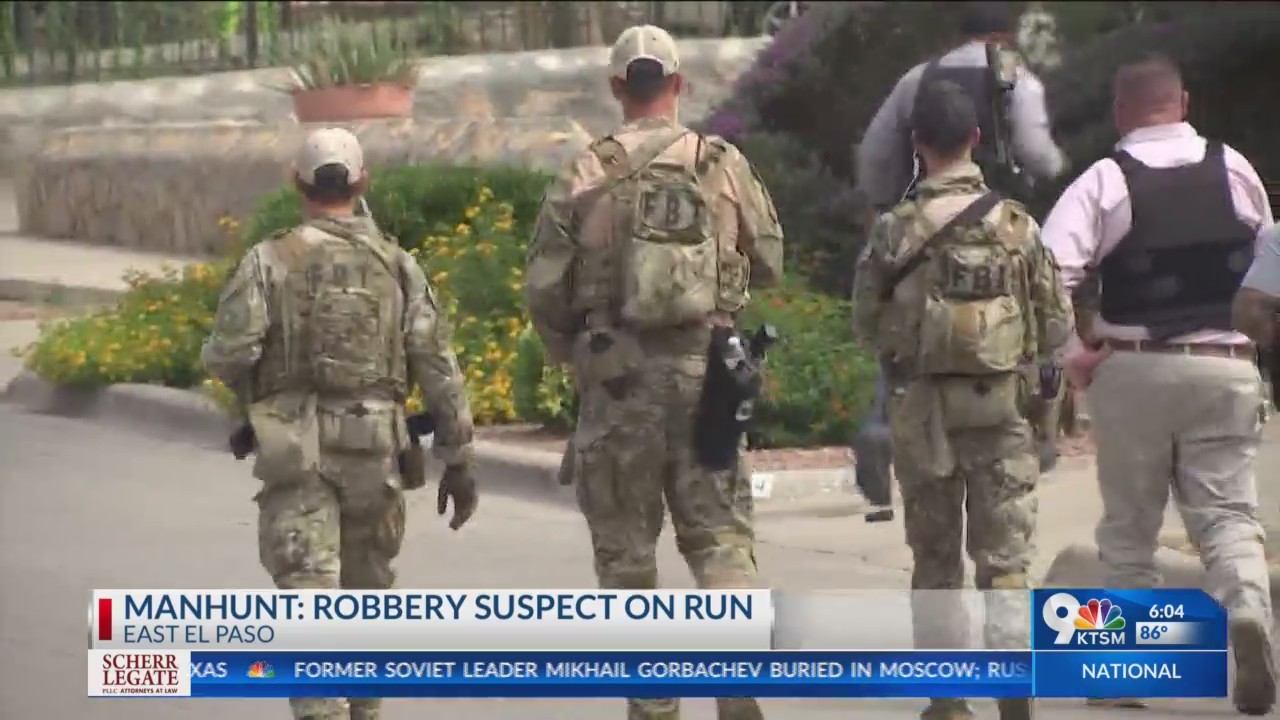 EPPD searching for suspect in East El Paso bank robbery – KTSM 9 News