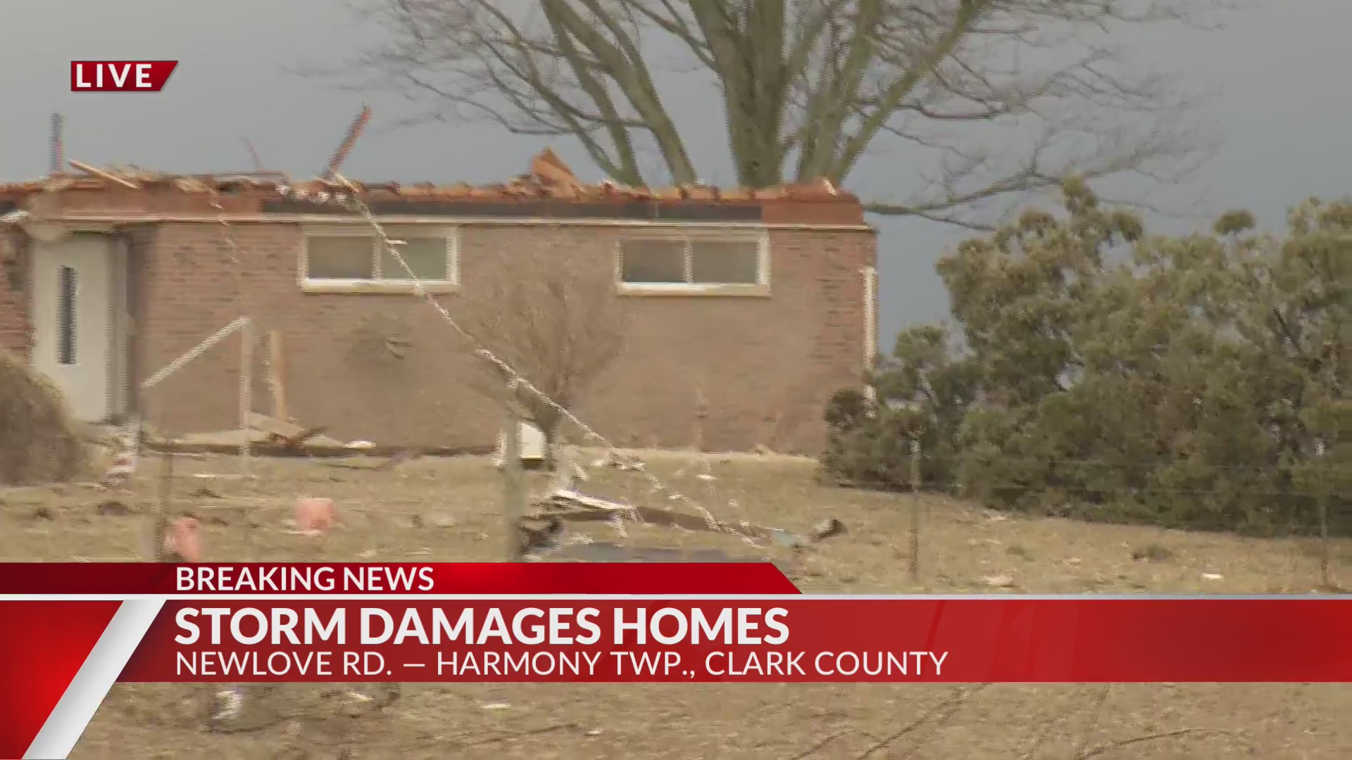 Surveying the storm damage in Clark County – WDTN.com