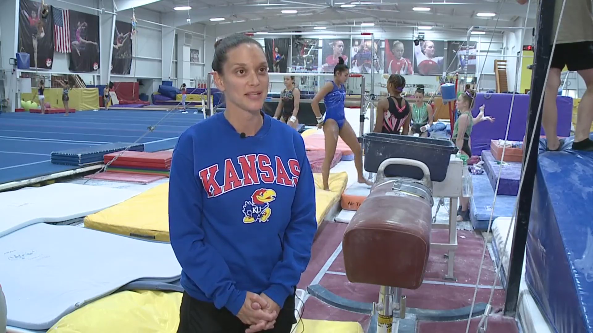 Former Olympian hoping to jump start gymnastics program at KU FOX 4 Kansas City WDAFTV News