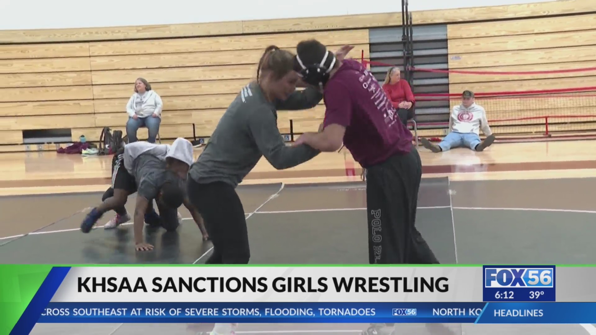 KHSAA sanctions girls wrestling for 20232024 school year FOX 56 News