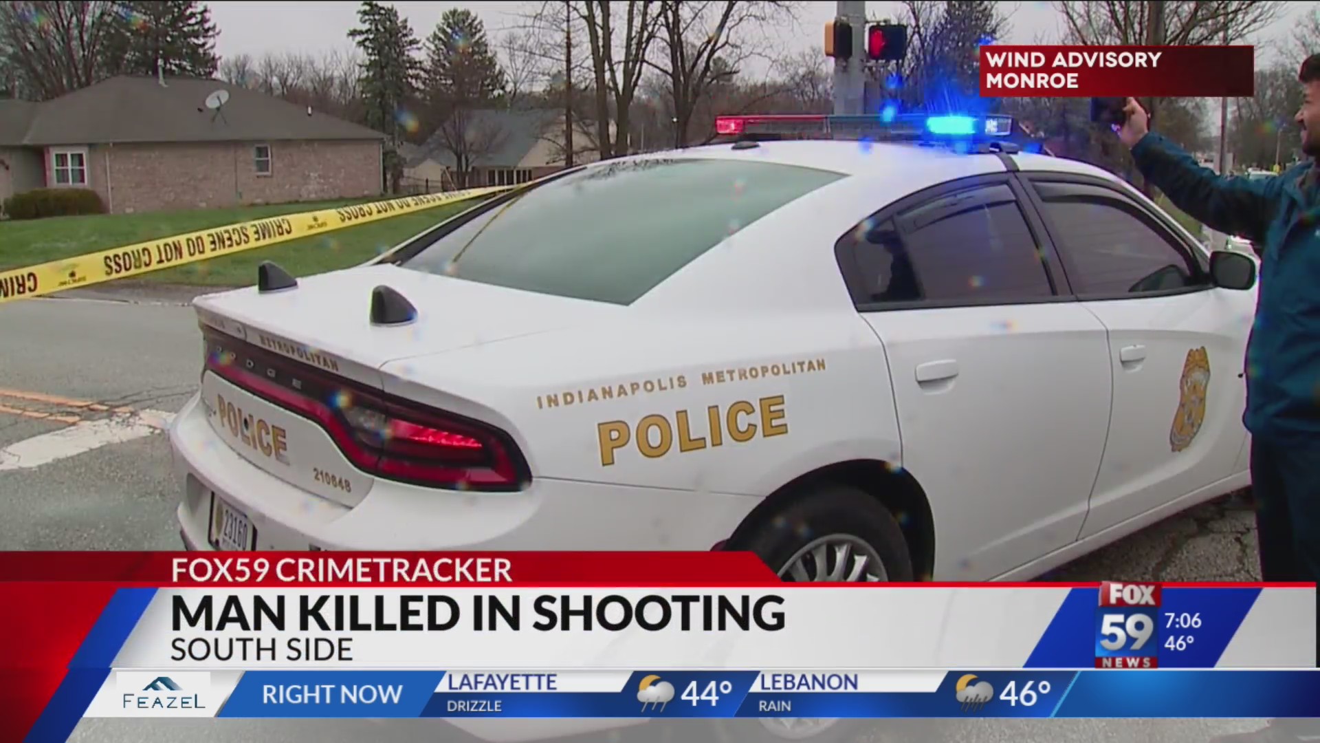 Man shot, killed on Indy’s south side – Fox 59