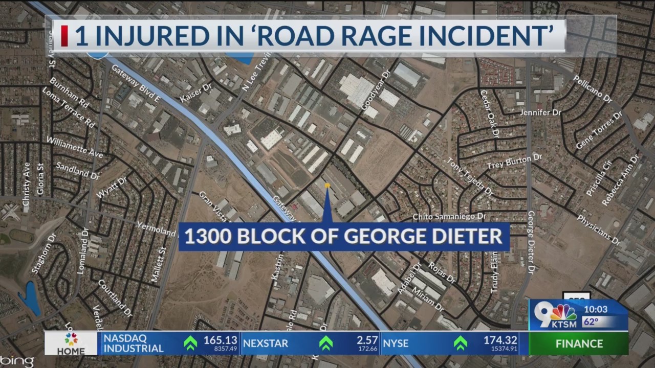 One person injured in Road Rage incident – KTSM 9 News