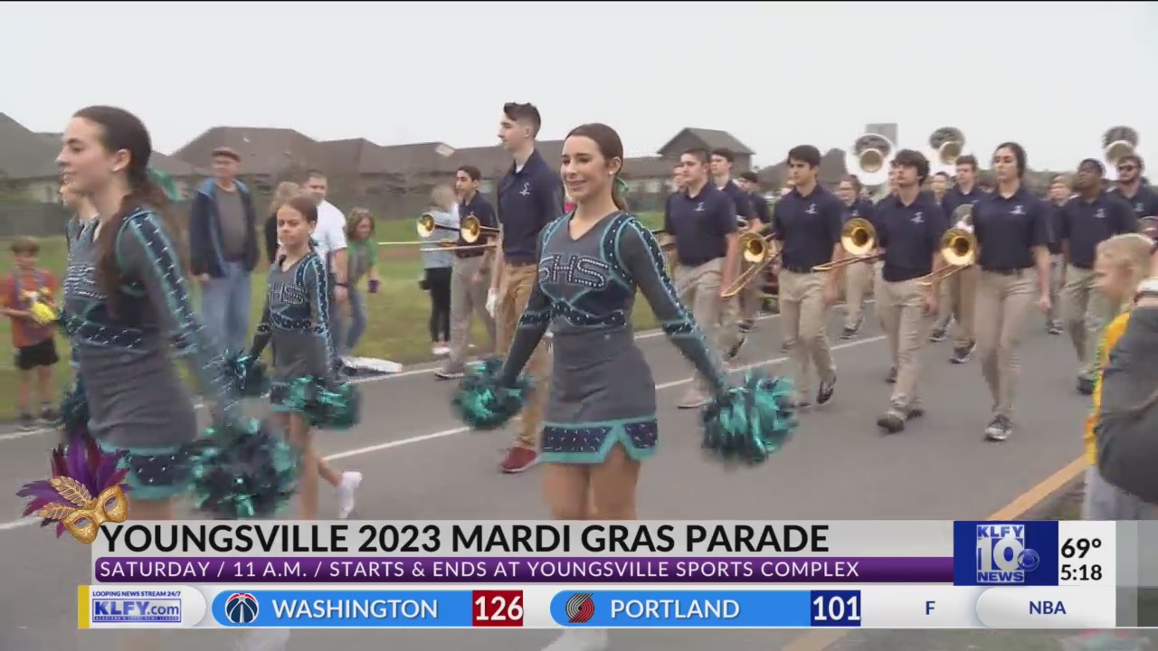 Youngsville Mardi Gras Huya Craft Coffee KLFY