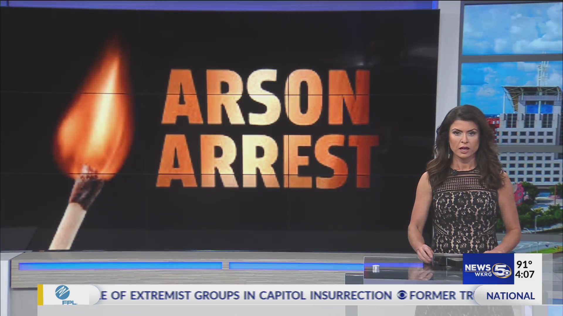 Homeless man torches patrol car, arrested: Pensacola Police – WKRG News 5
