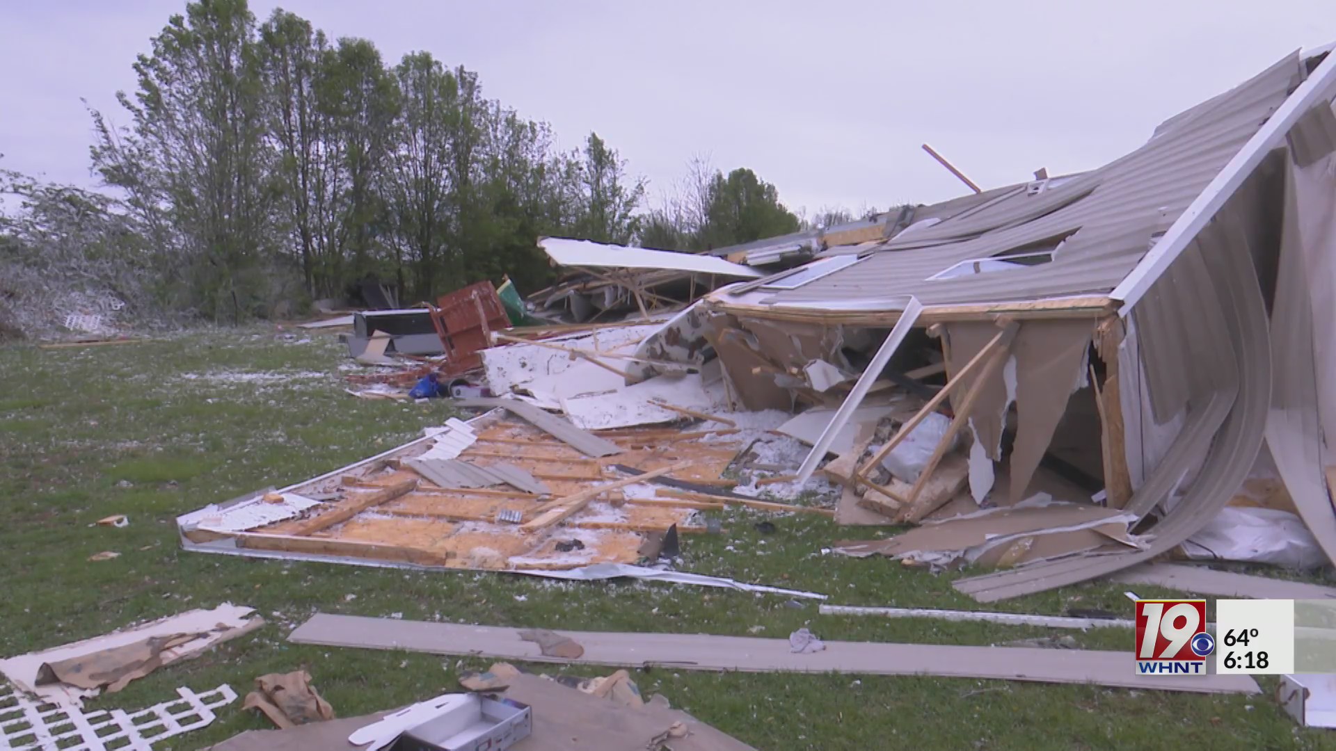 Family Loses Home in Hazel Green Tornado April 3, 2023 News 19 at 6