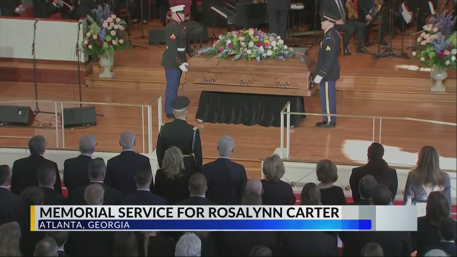 Funeral Service For Roslyn Carter
