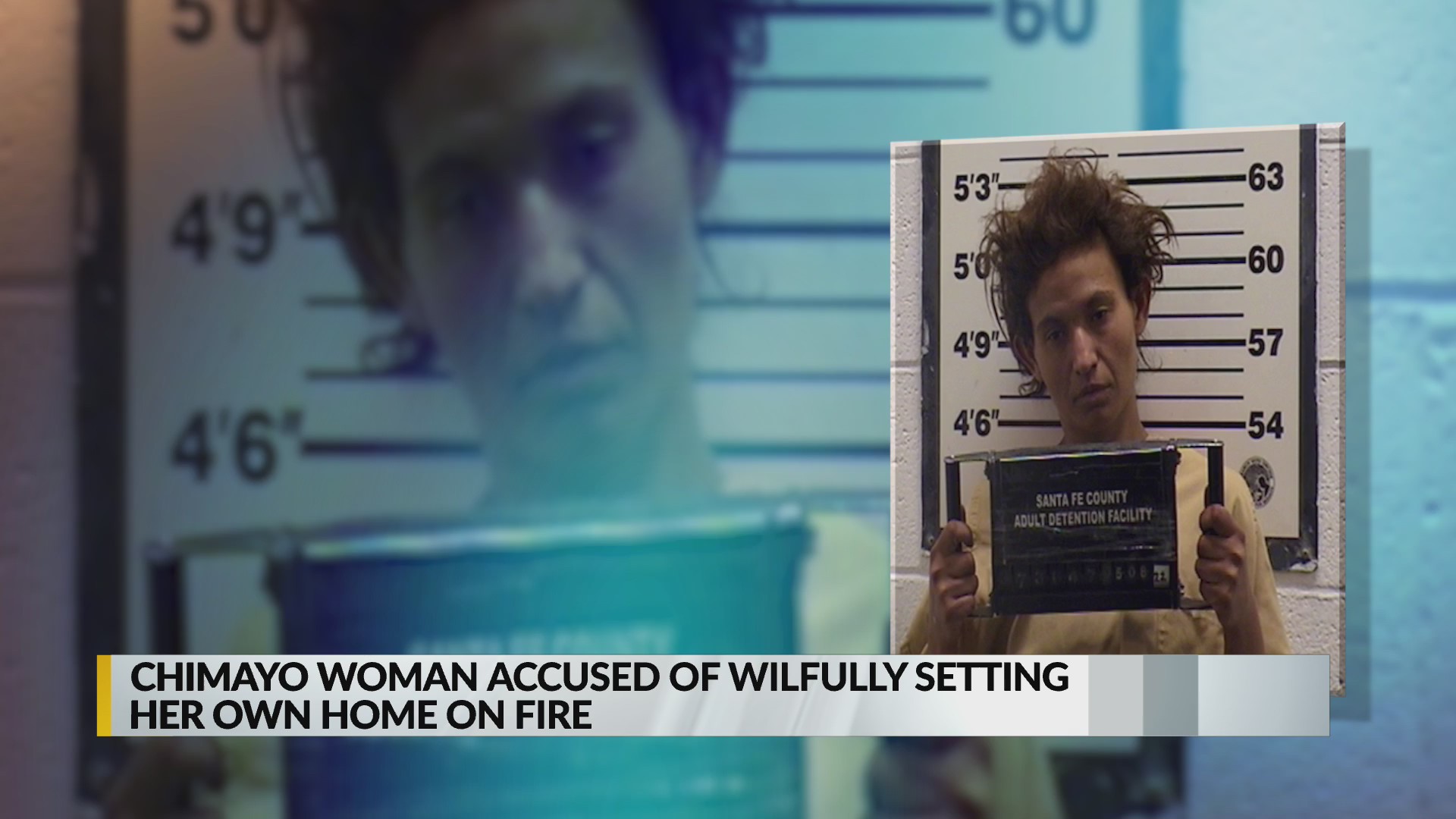 Chimayo woman arrested, accused of setting her own house on fire KRQE NEWS 13 Breaking News