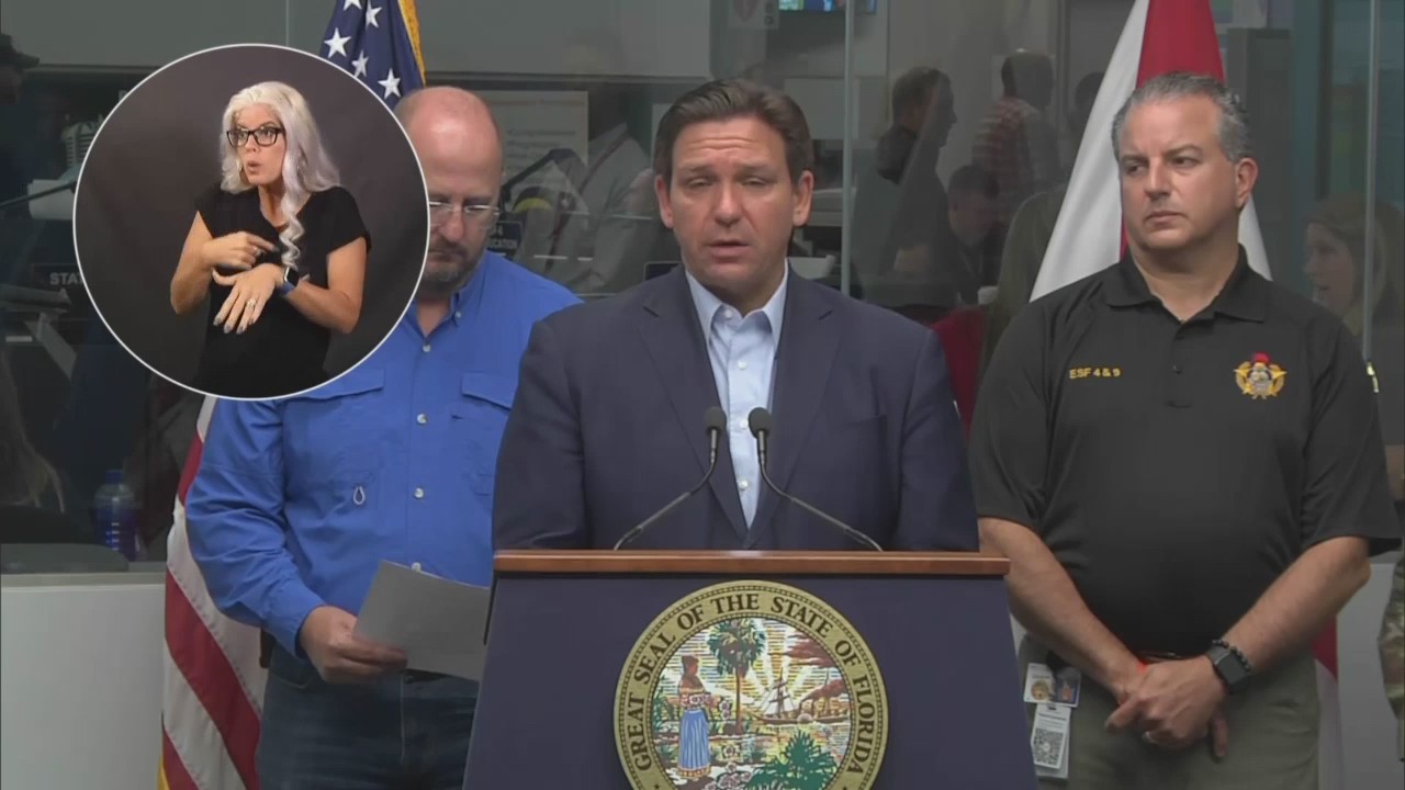 VIDEO NOW: Florida Gov. Ron DeSantis provides update on Hurricane Ian ...