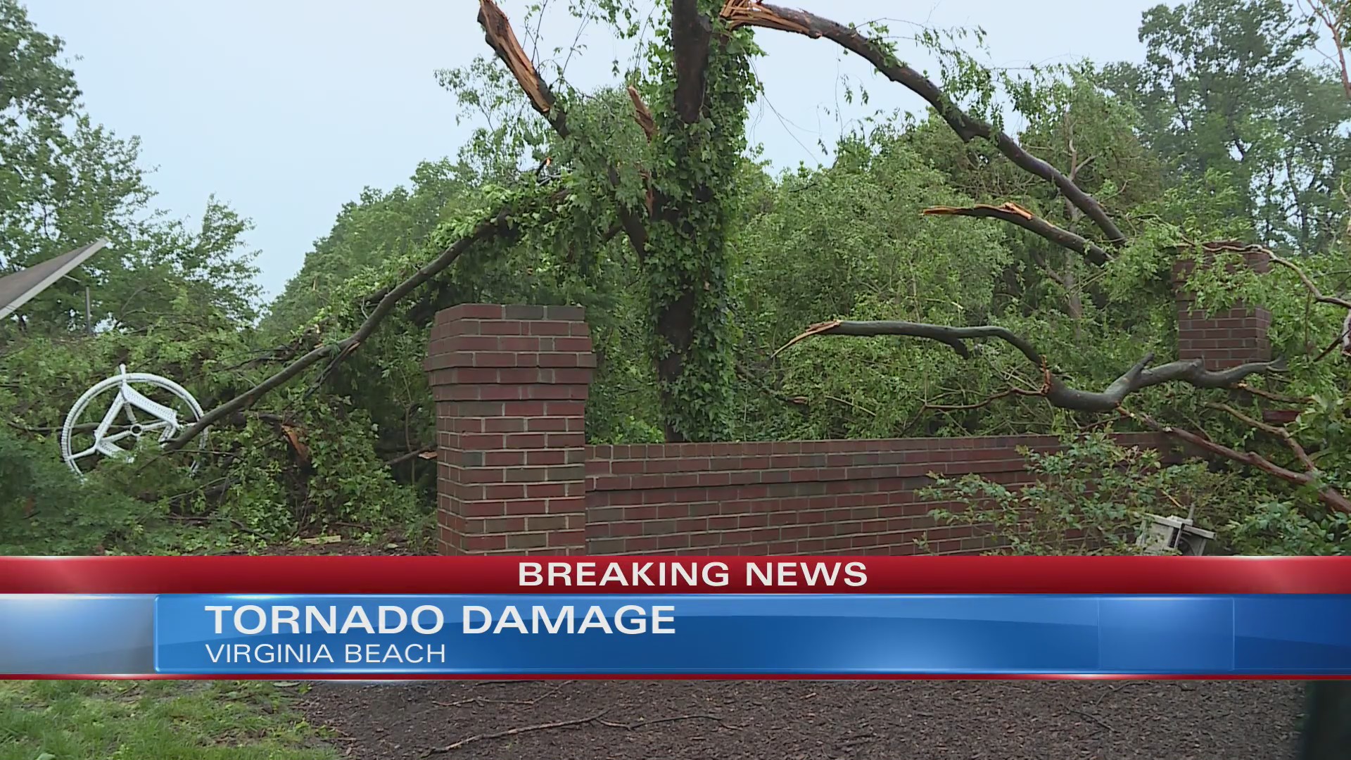 10 On Your Side’s Raven Payne reports on Tornado damage in Virginia ...