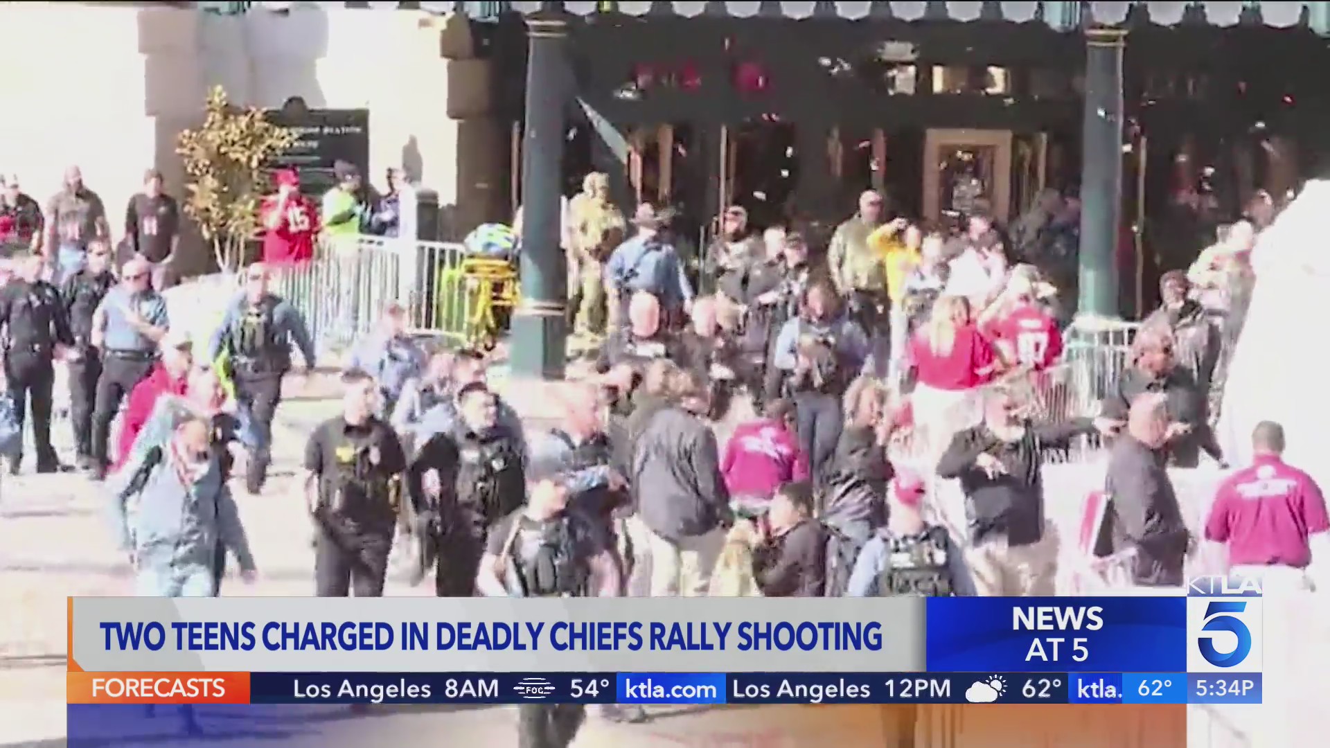 Two juveniles charged in shooting at Chiefs’ Super Bowl rally – KTLA