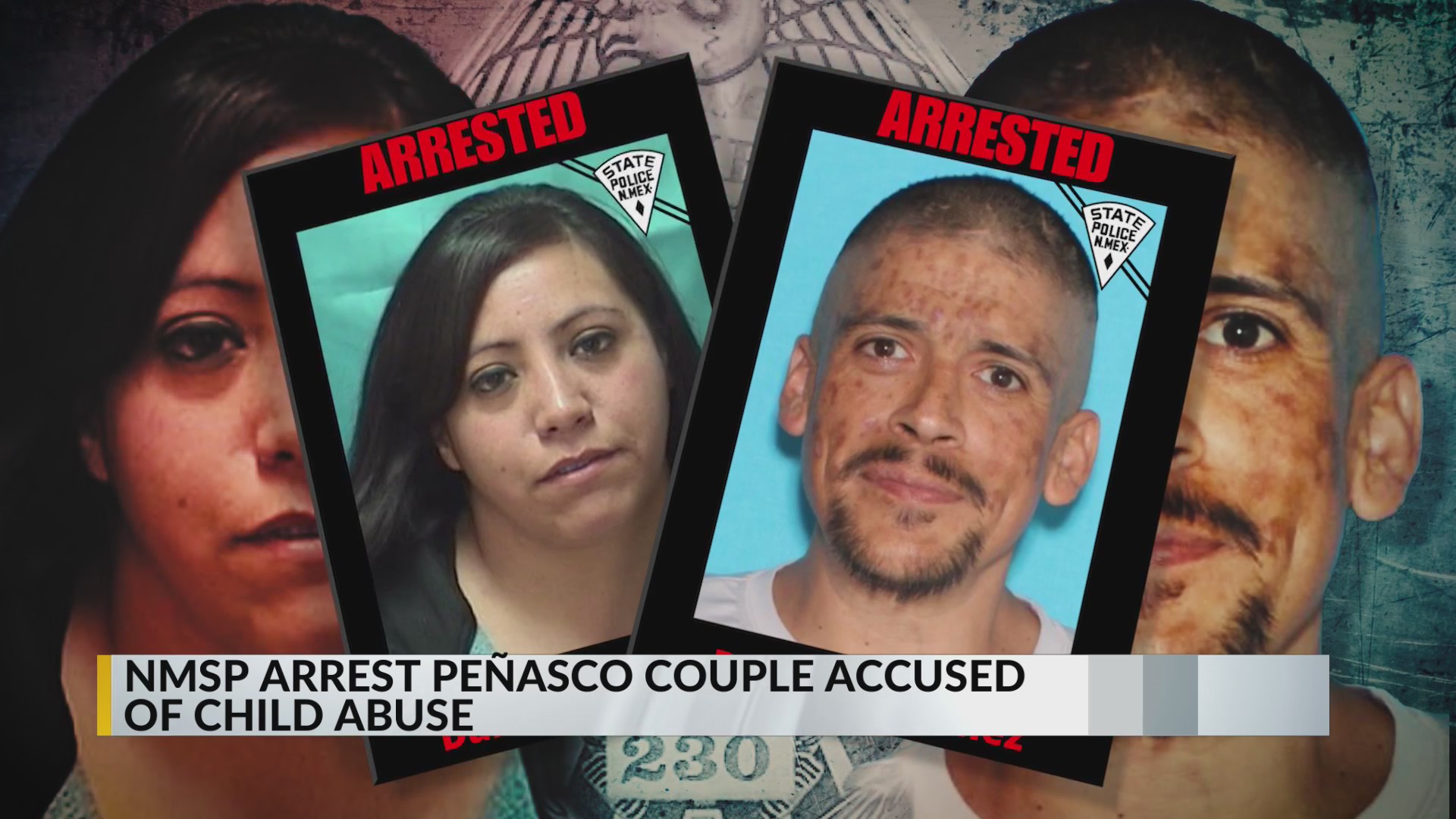 Peñasco couple charged with abusing newborn child KRQE NEWS 13