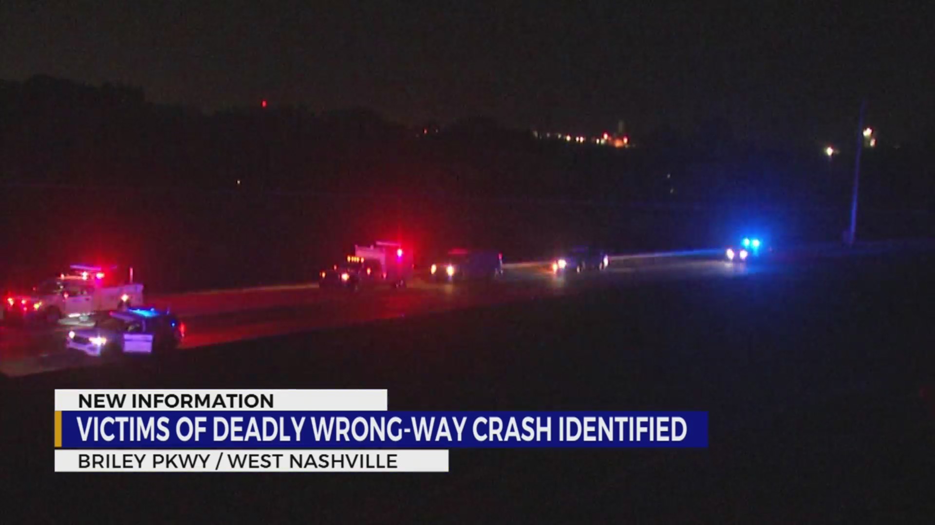 Both drivers killed in wrong-way crash on Briley Parkway – WKRN News 2