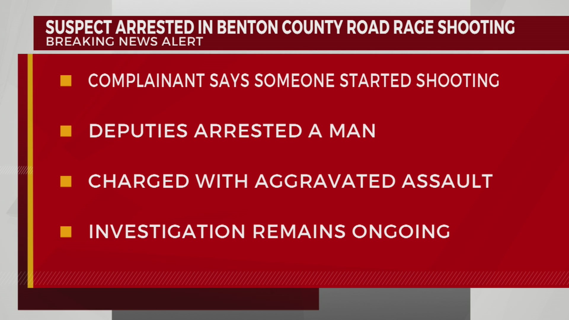 Man charged after road rage incident in Benton County – WKRN News 2
