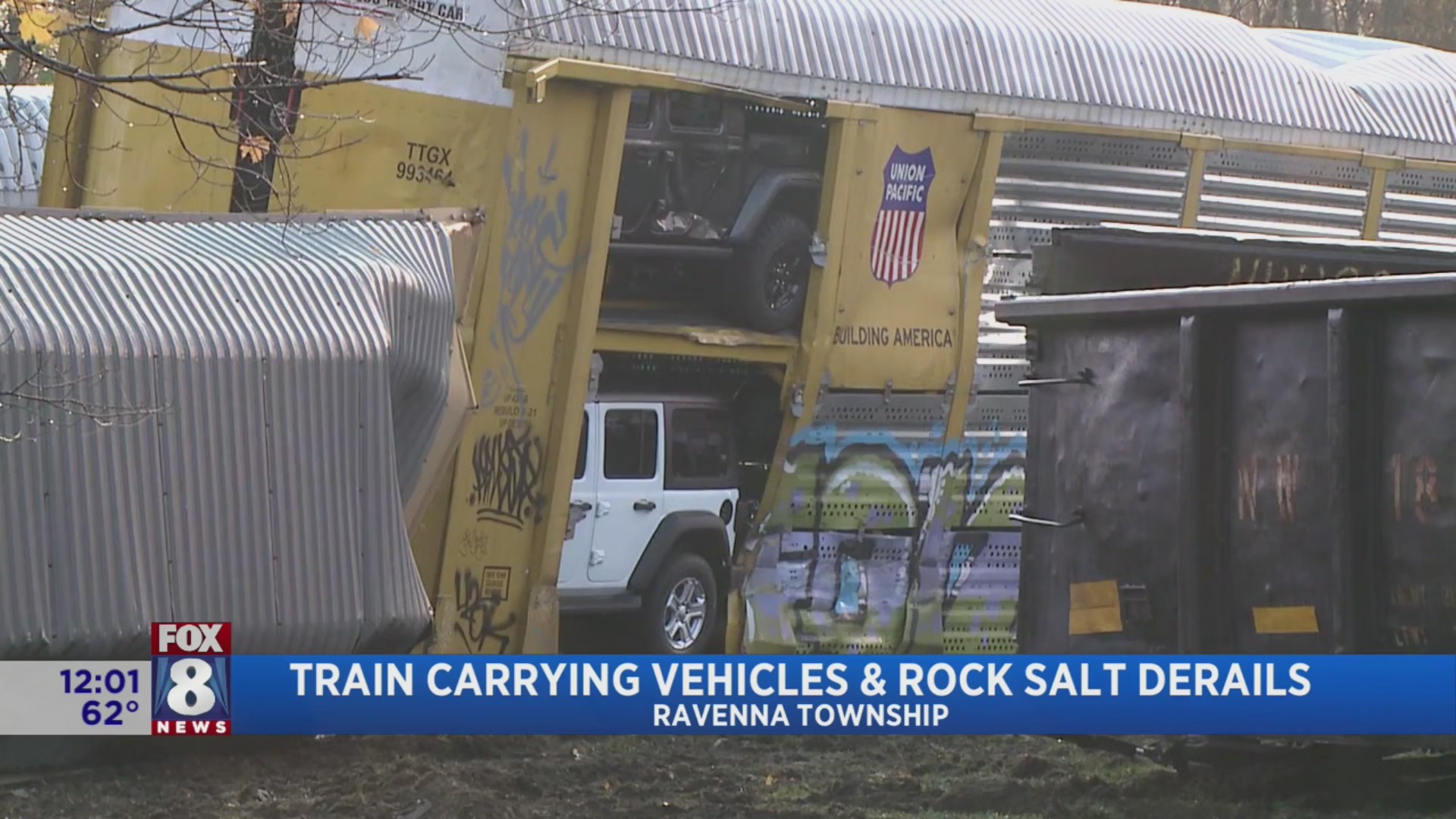 Ravenna train derailment – Fox 8 Cleveland WJW