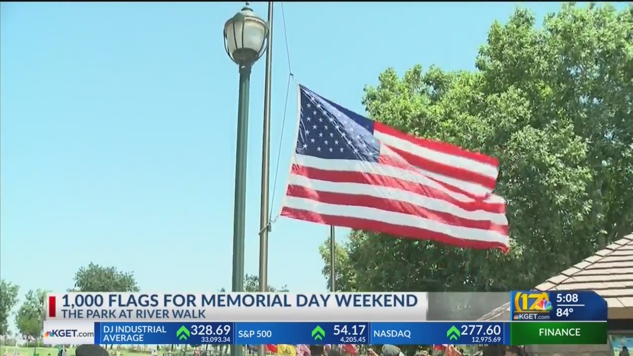 Bakersfield community gathers at the Park at Riverwalk for 1,000 Flags ...