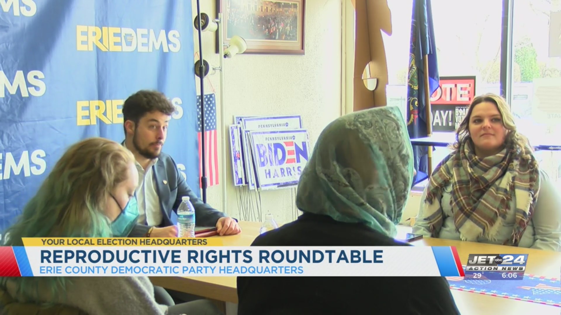 Preston Nouri organizes abortion rights roundtable at Erie County