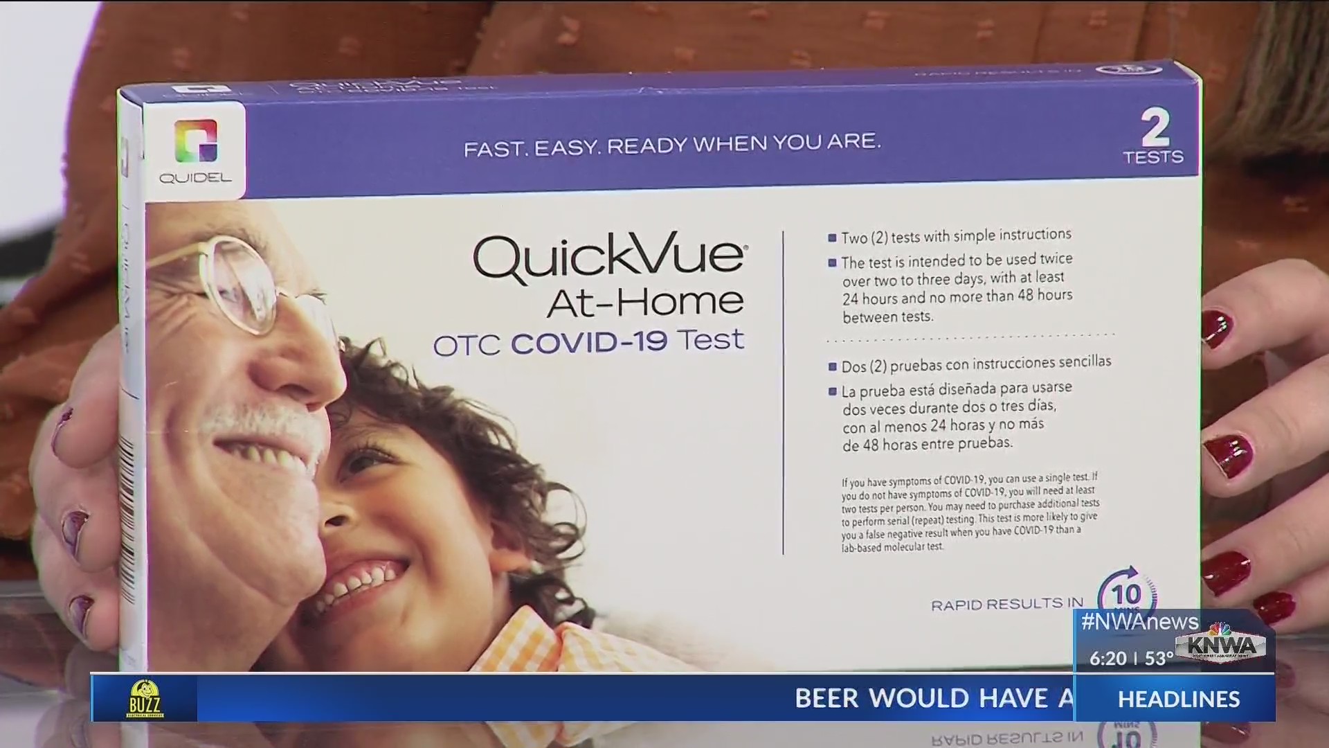 KNWA Today UAMS to distribute inhome COVID19 test kits KNWA FOX24