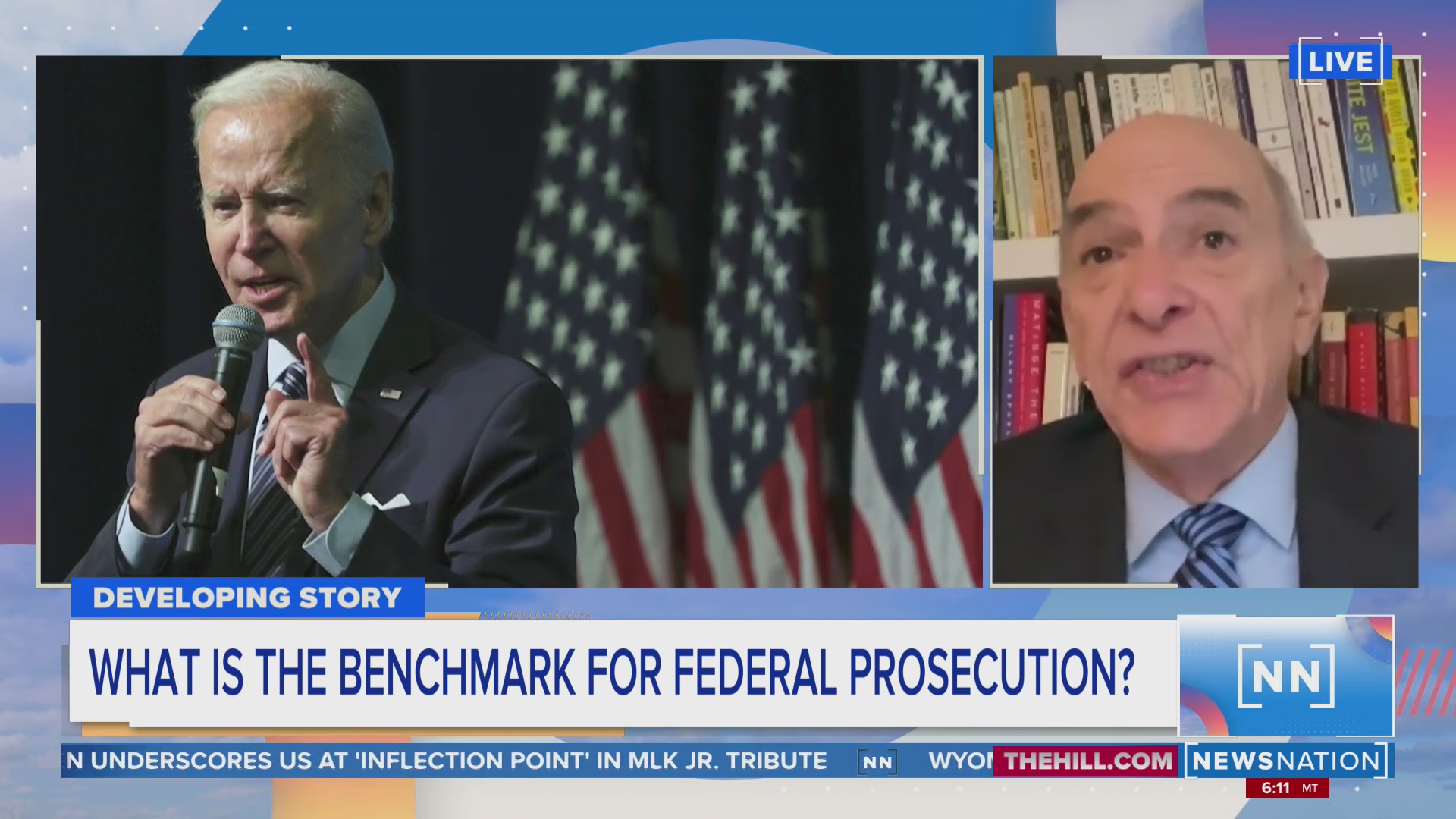 What is the benchmark for federal prosecution? | Morning in America ...