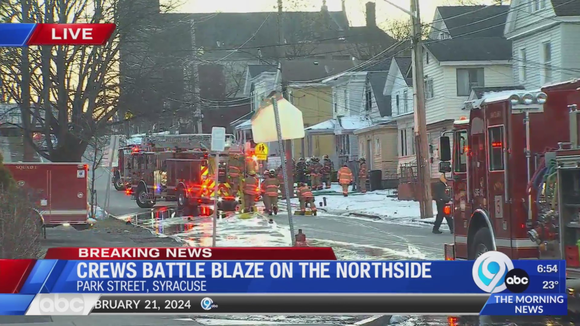 Fire in vacant home on Syracuse’s northside – WSYR
