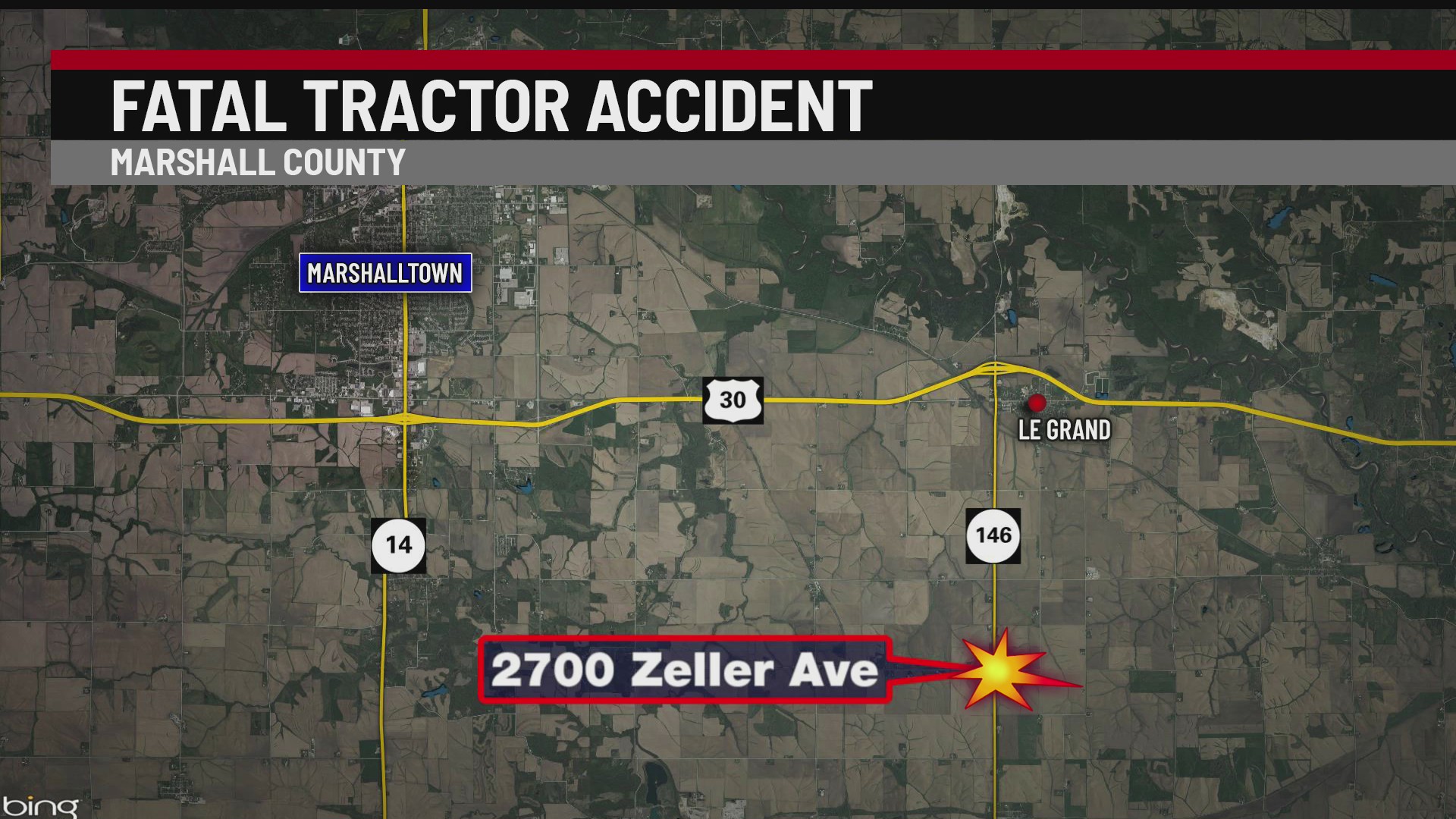 Gilman man killed in rural Marshall County farm accident