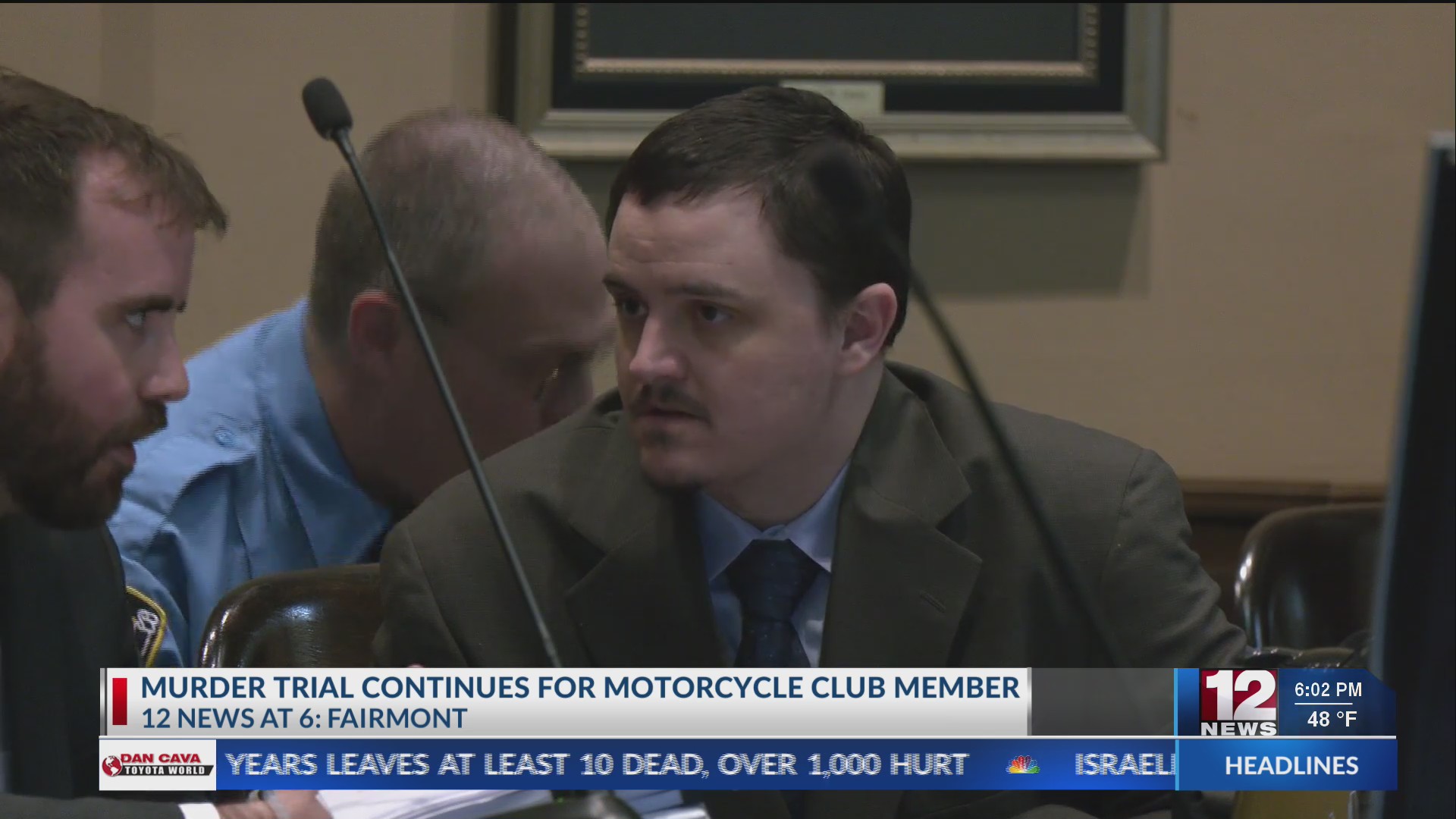 Murder trial continues for motorcycle club member – WBOY.com