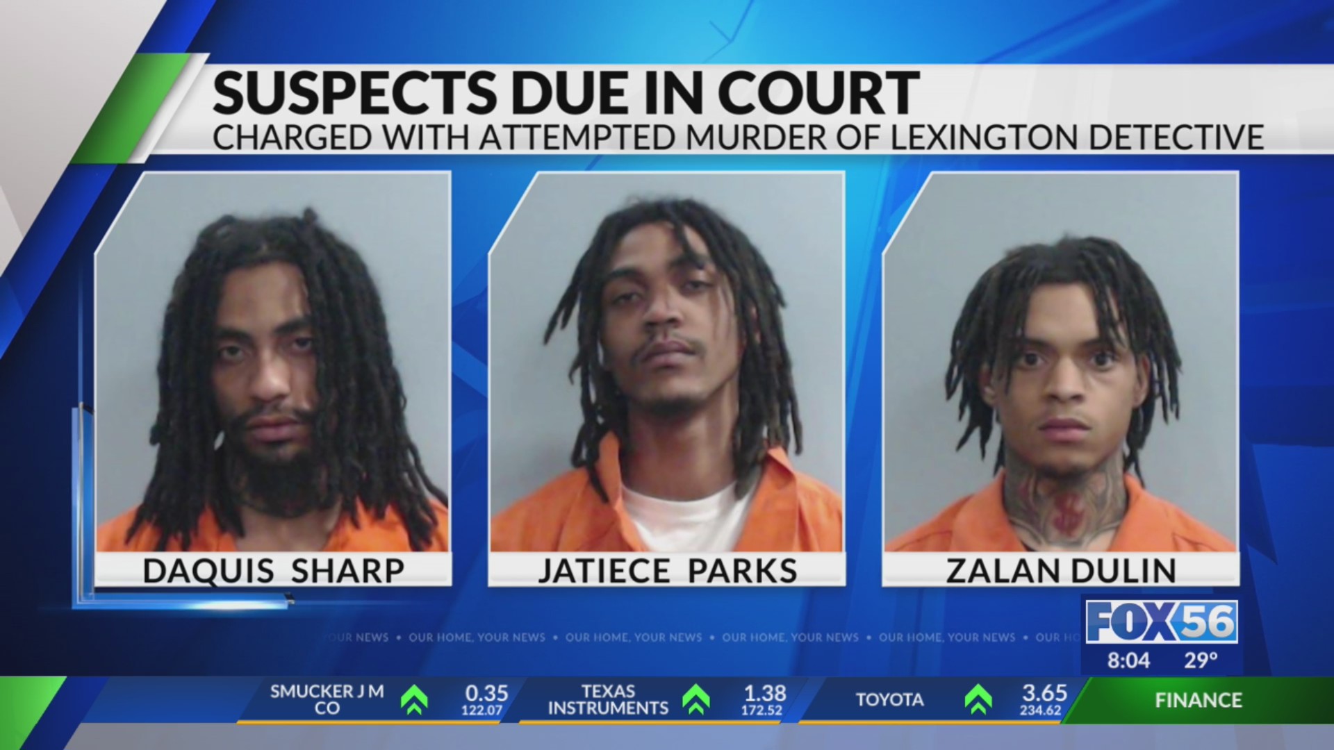 3 charged with attempted murder of Lexington detective due in court ...