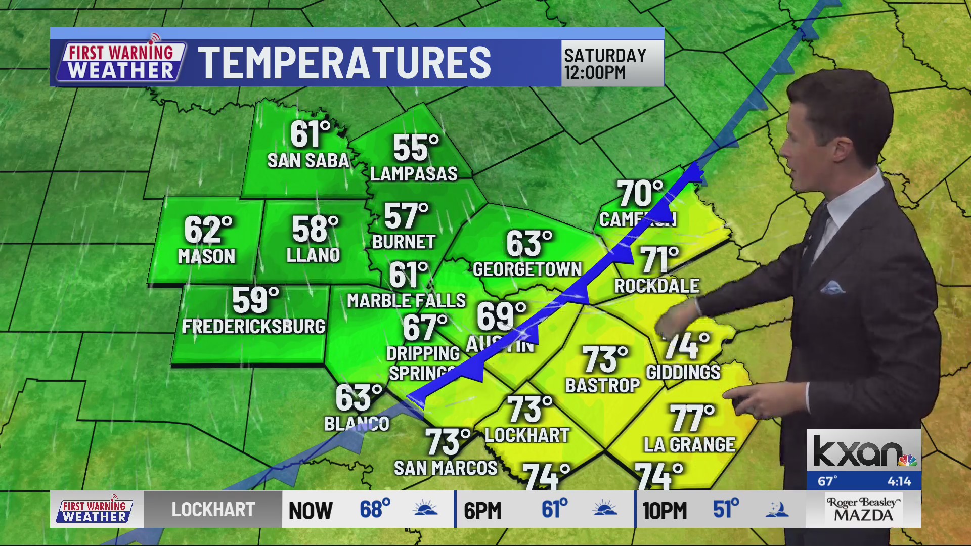 Wednesday evening First Warning Forecast – KXAN Austin