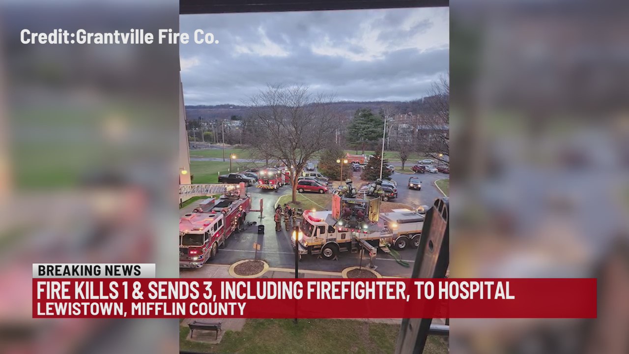 Apartment fire in Mifflin County on Thanksgiving leaves one dead ABC27
