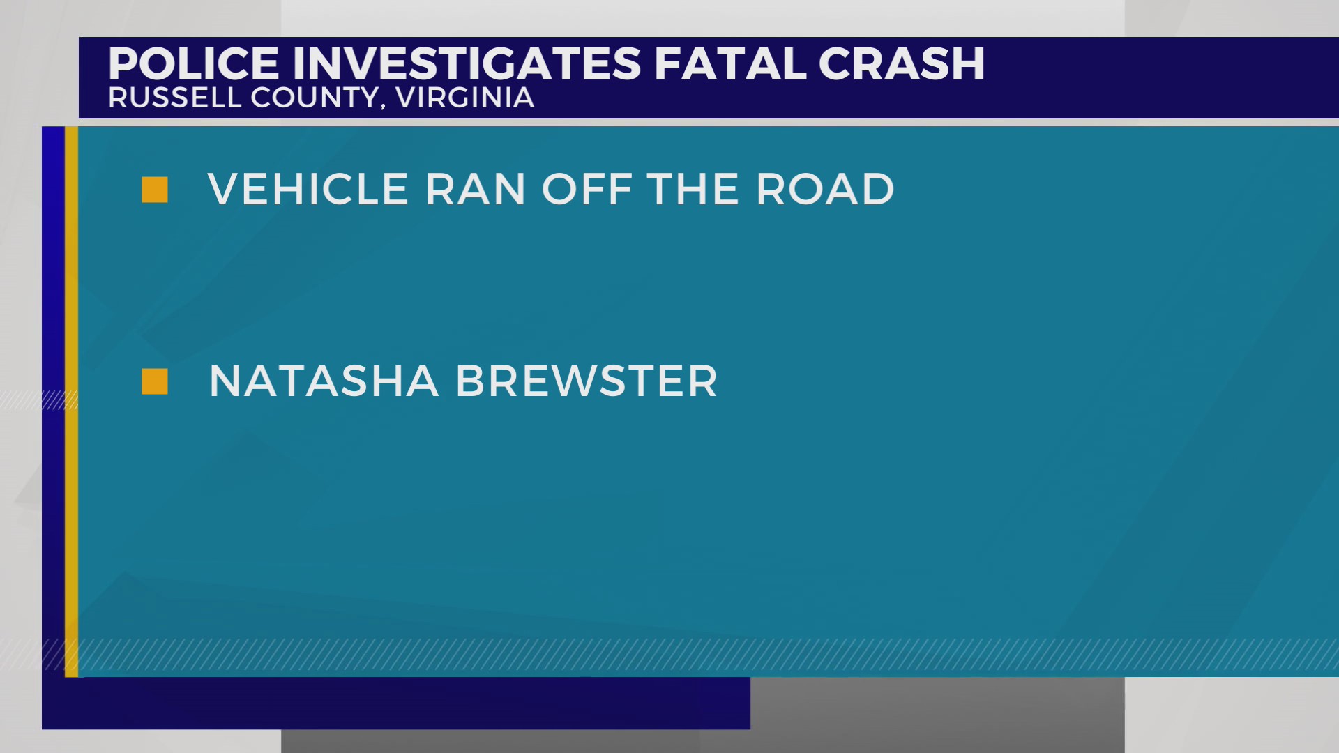 VSP investigating fatal Russell County crash – WJHL | Tri-Cities News ...