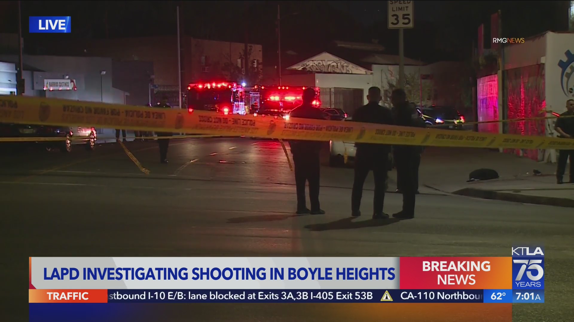 3 dead, 3 injured in Boyle Heights shooting – KTLA