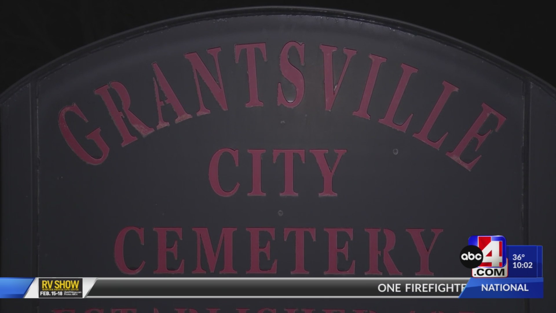 Grantsville City Cemetery offering large reward for information