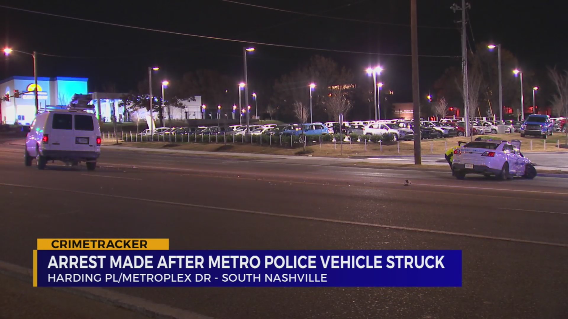 Officer injured in South Nashville crash – WKRN News 2