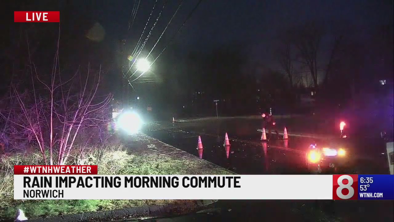 Heavy rain and strong winds hit Connecticut Power outages, school delays and flooding