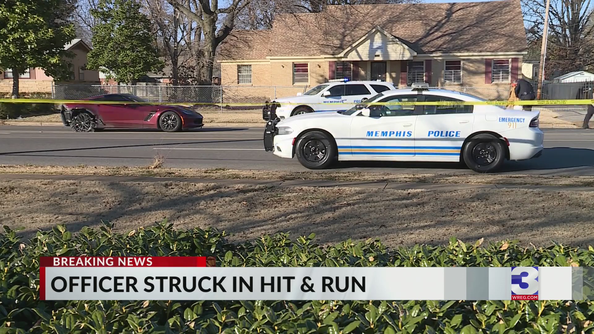 MPD officer hit by Challenger during traffic stop – WREG.com